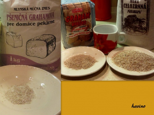 Žemle zo 4 druhov múk, pečené v remoske (fotorecept) - obrázok 1