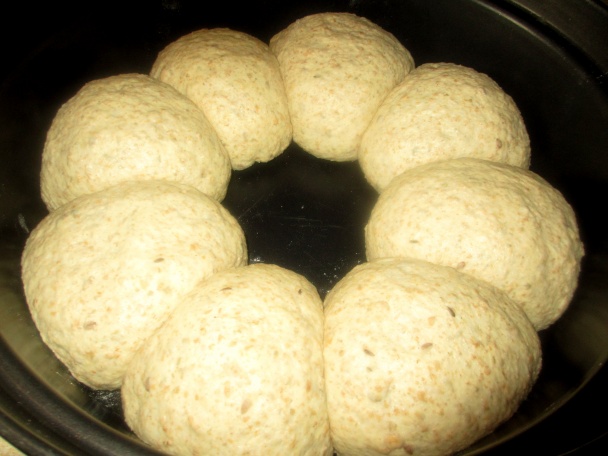 Žemle zo 4 druhov múk, pečené v remoske (fotorecept) - obrázok 3