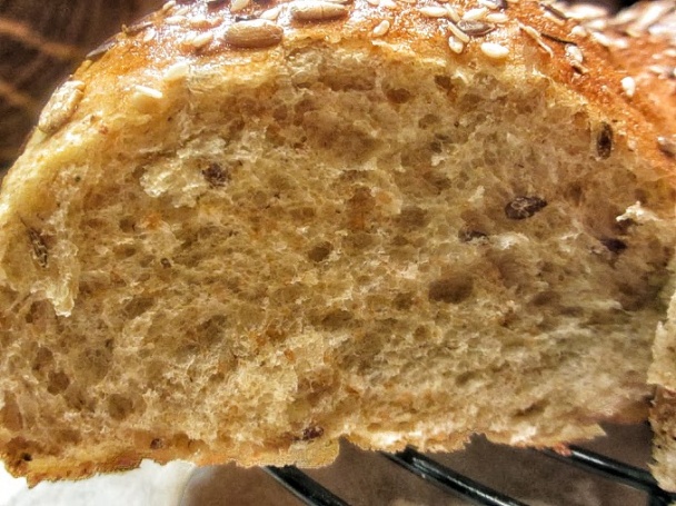 Žemle zo 4 druhov múk, pečené v remoske (fotorecept) - obrázok 4