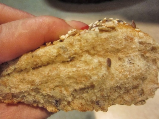 Žemle zo 4 druhov múk, pečené v remoske (fotorecept) - obrázok 5