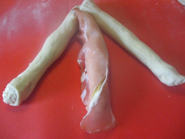 Pletienky prepletané pršutom (fotorecept) - obrázok 4