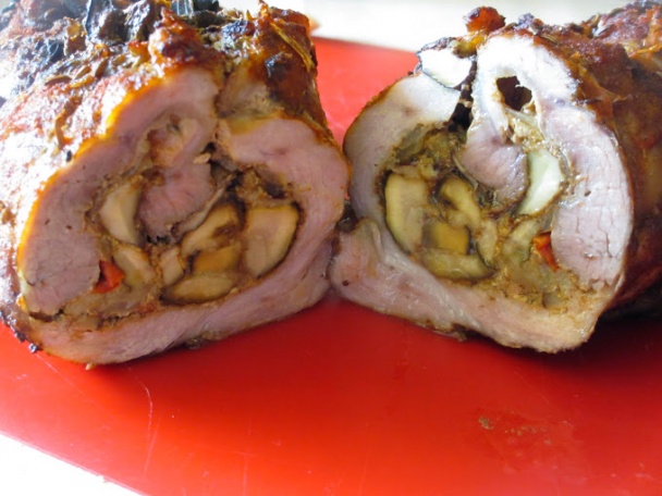 Bravčová roláda s hubami (fotorecept) - obrázok 6