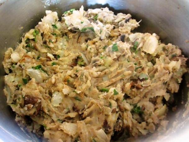 Zemiaky s hubami ako príloha (fotorecept) - obrázok 2