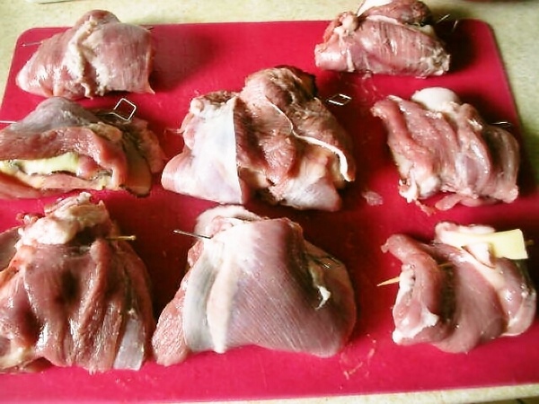 Plnený morčací rezeň v syrovom cestíčku (fotorecept) - obrázok 2