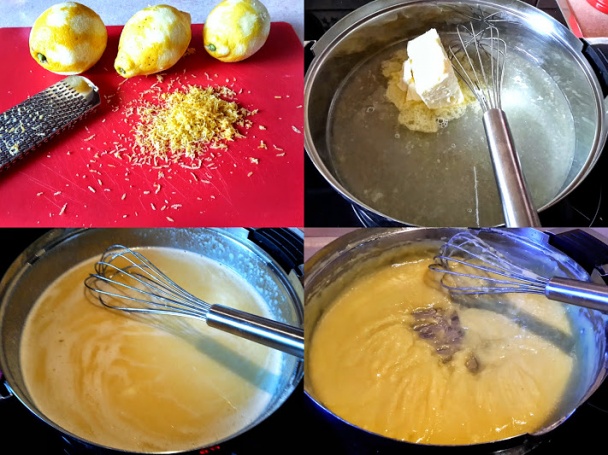 Rezy s citrónovou plnkou lemon curd (fotorecept) - obrázok 1