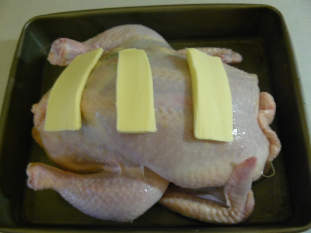 Pečené kura s netradičnou plnkou - obrázok 3