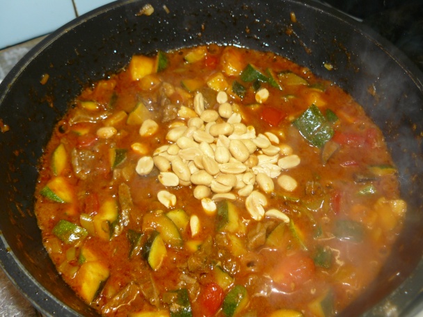 Pečienka s cukinou a duseným kelom - obrázok 4