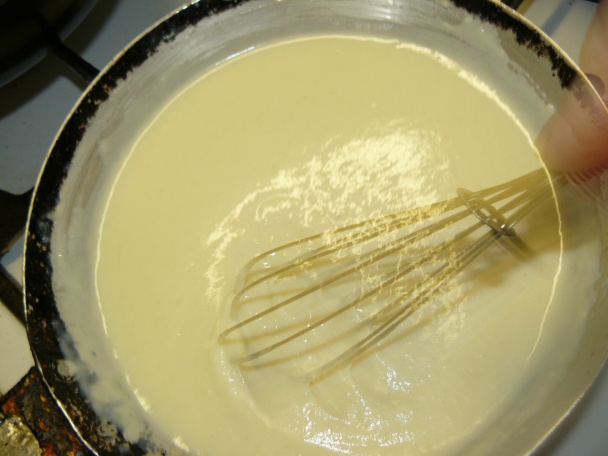 Pečienka s cukinou a duseným kelom - obrázok 6