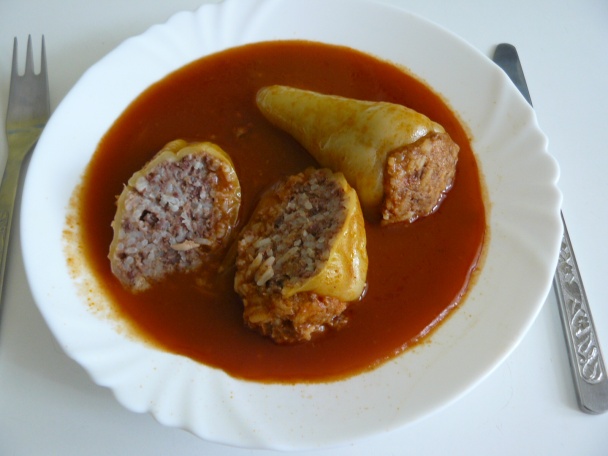 Rýchla plnená paprika - obrázok 1