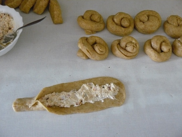 Slané plnené zámotky - obrázok 4