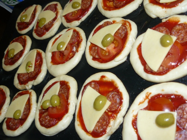 Silvestrovské mini pizze - obrázok 2
