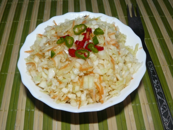 Kapustový šalát ozaj ľahký - obrázok 1