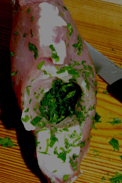 Vyprážané plnené rebierko (fotorecept) - obrázok 1