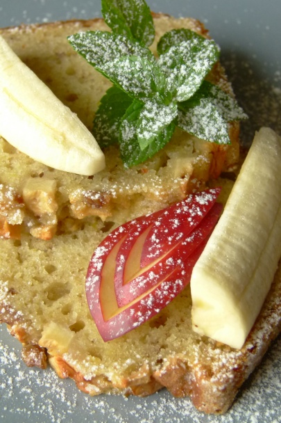 Banánovo jablkový chlieb - obrázok 6