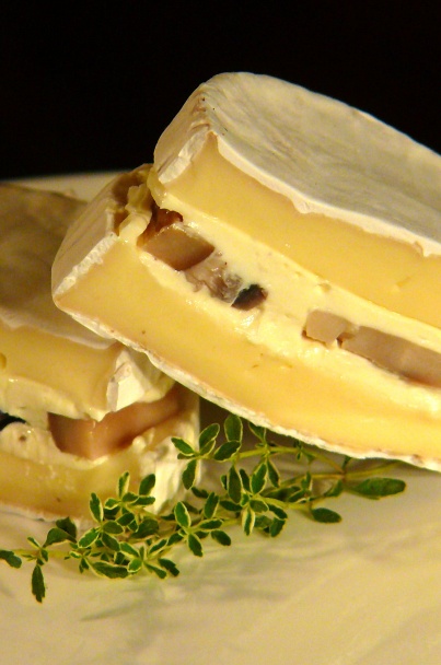 Camembert s hríbmi - obrázok 1