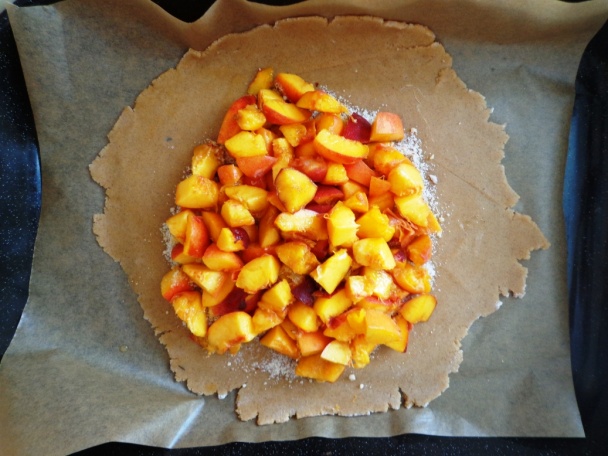 Broskyňový koláč - obrázok 1