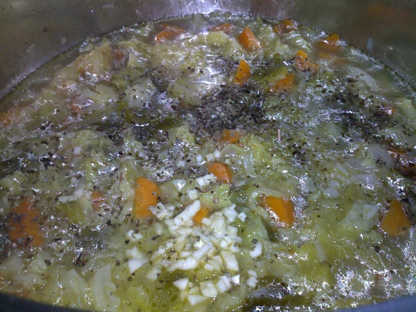 Kelové (pre českú kuchyňu kapustové) soté (fotorecept) - obrázok 6