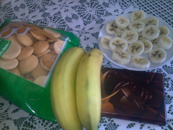 Banánové jednohubky (nepečené) - obrázok 1