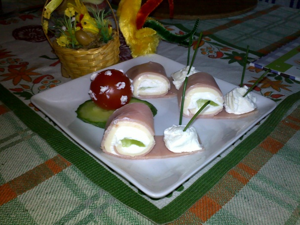 Slimáčiky, aj zo šunky (fotorecept) - obrázok 3