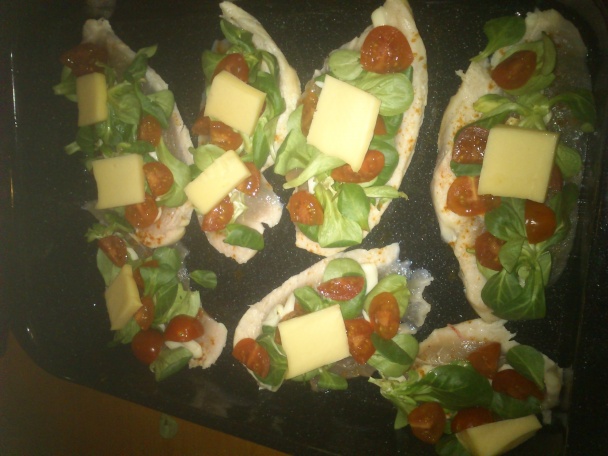 Kuracie prsia so syrovou chilli omáčkou - obrázok 1