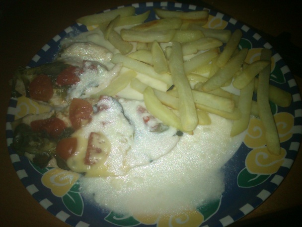 Kuracie prsia so syrovou chilli omáčkou - obrázok 3