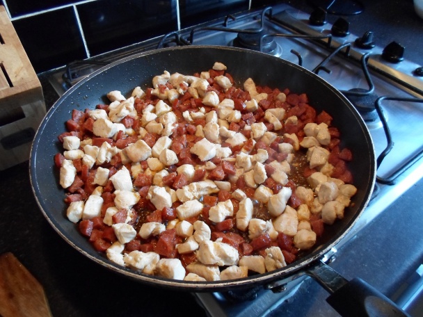 Chorizo risotto á la KajusiQQ (fotorecept) - obrázok 3