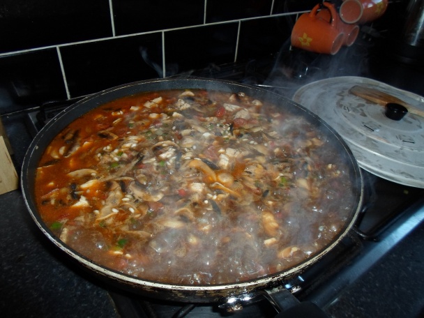 Chorizo risotto á la KajusiQQ (fotorecept) - obrázok 5