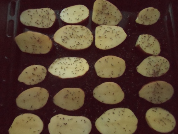 Pečené rascové zemiaky s bryndzovým krémom(fotorecept) - obrázok 1