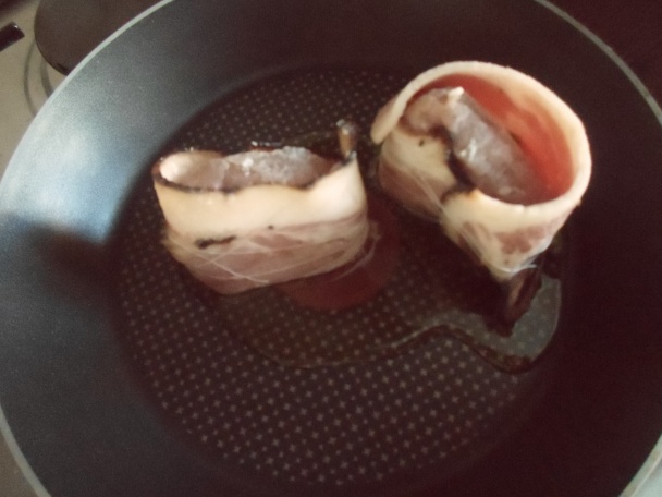 Rezy plnené plesnivým syrom(fotorecept) - obrázok 2