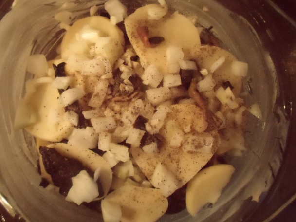 Huby zapečené so zemiakmi(fotorecept) - obrázok 3