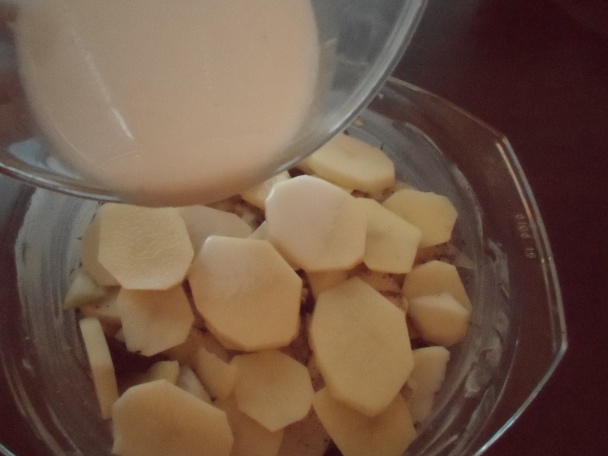 Huby zapečené so zemiakmi(fotorecept) - obrázok 4