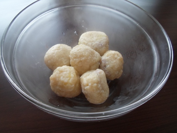 Ovocné zemiakové guličky - gombovce (fotorecept) - obrázok 9