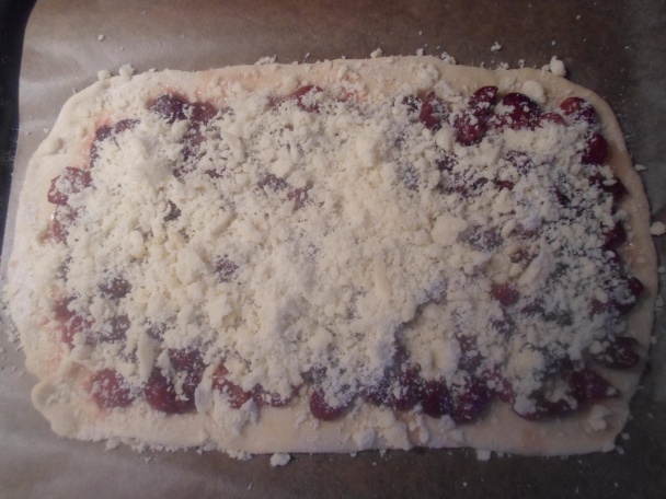 Mrveničkový koláč s ovocím (fotorecept) - obrázok 5