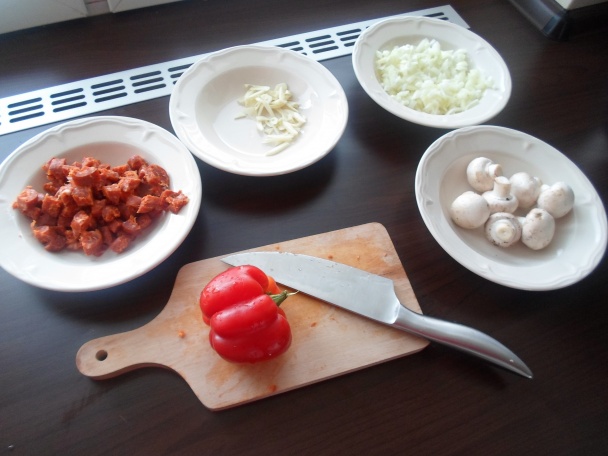 Chorizo risotto á la KajusiQQ (fotorecept) - obrázok 1