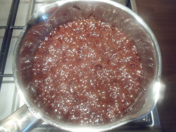 Čokoládový fondán s brusnicami (fotorecept) - obrázok 3