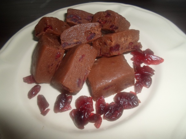 Čokoládový fondán s brusnicami (fotorecept) - obrázok 7