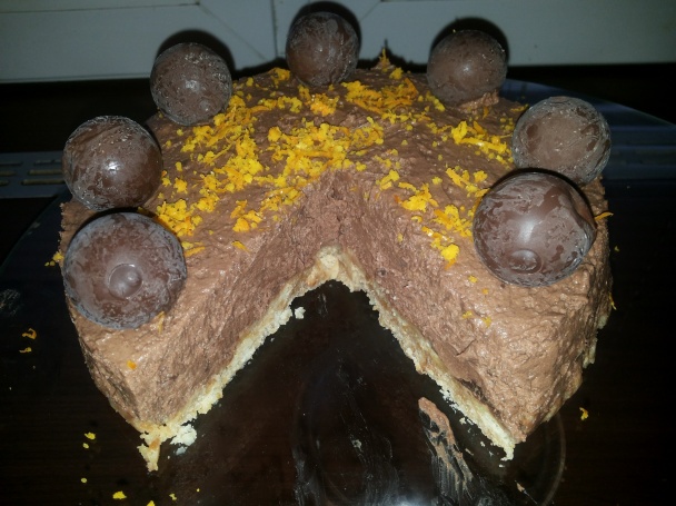 Pomarančovo-čokoládová pena z riccoty (fotorecept) - obrázok 4