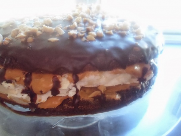 Snickers torta (fotorecept) - obrázok 6