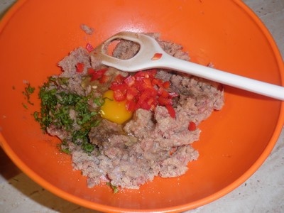 S niečim plnená zemiakova knedľa a ešte niečo (fotorecept) - obrázok 3