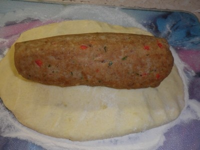 S niečim plnená zemiakova knedľa a ešte niečo (fotorecept) - obrázok 11