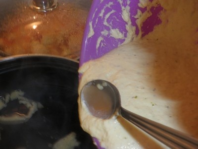 Kuracie mäso na paprike a cesnakové halušky - obrázok 4