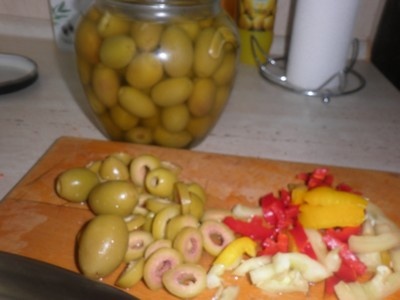 Bravčové pliecko, domáca tarhoňa, olivová omáčka (fotorecept) - obrázok 5