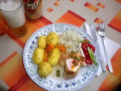 Plnená morčacia rolka - obrázok 3