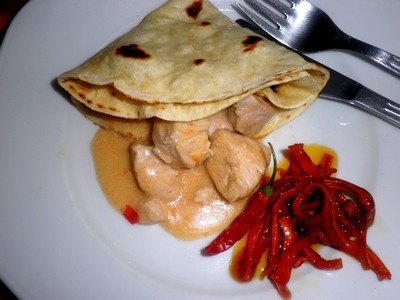 Morčacie mäso v zemiakovej lokši a pikantná mrkva (fotorecept) - obrázok 8