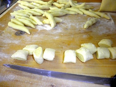 Šúľance na slano s opraženou strúhankou - obrázok 1