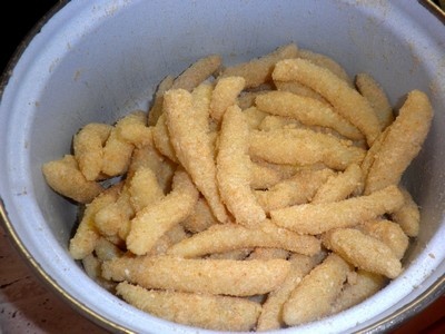 Šúľance na slano s opraženou strúhankou - obrázok 5