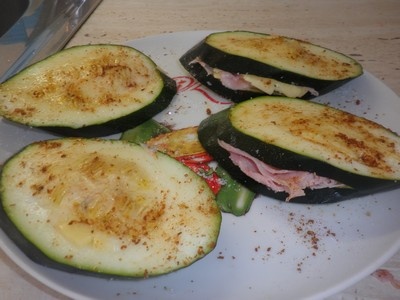 Plnená grilovaná cuketka  - obrázok 3
