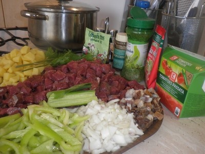 Pochúťka z diviačieho stehna - obrázok 1