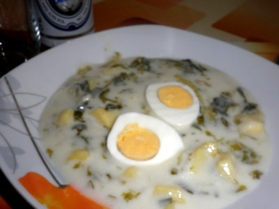 Šalátový prívarok s fakt strateným vajcom - obrázok 2