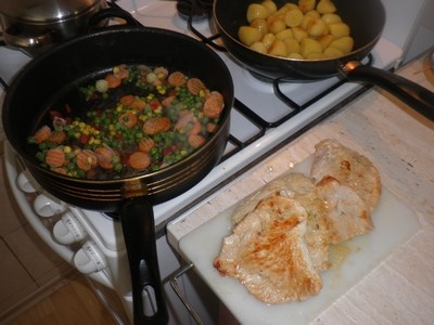 Prírodný morčací rezeň s bazalkovým pestom - nepodarený (fotorecept) - obrázok 3